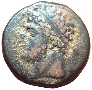 Masaesyles. Syphax. 213-202 B.C. Bronze unit....