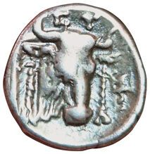 Euboea. Eretria. 304-290 B.C. Drachma. A/...