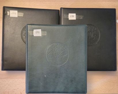 3 very nice numismatic binders containing...