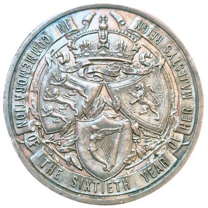 Grande Bretagne. Victoria. 1837-1901. Médaille...