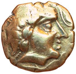 Pictons. 2nd-1st century B.C. Statere with...