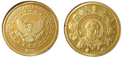 Miscellaneous. Lot of 2 Roosevelt mini coins...