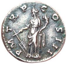 Hadrian. 117-138. Denarius. R/ PM TR P COS...