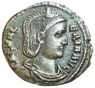 Galeria Valeria. Follis. Alexandria. R/ VENERI...