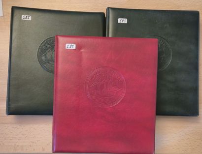 3 very nice numismatic binders containing...