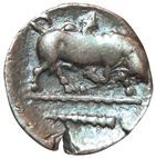 Lot of 2 coins:
- Calabria. Taranto. 280-228...