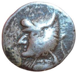Mithradates I. Drachma. Hekatomphylos. A/...