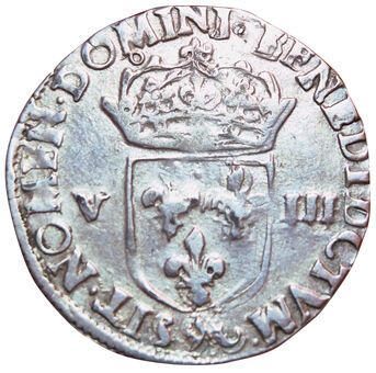 Henri III. 1574-1589. Huitième d'écu 1578...