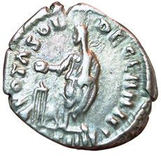 Antoninus the Pious. Denarius. R/ VOTA SOL...