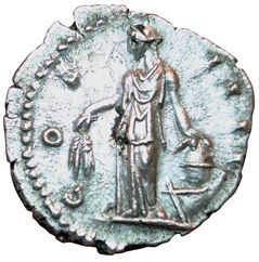 Antoninus the Pious. 138-161. Denarius. R/...