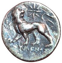 Ionia. Milet. 350-314 B.C. Drachma. Magistrate...