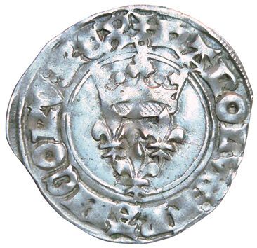 Charles VI. 1380-1422. Gros dit 