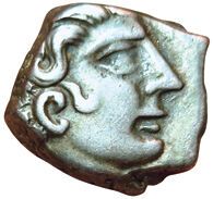Uncertain/ Nitiobroges/Petrocores. Drachma...