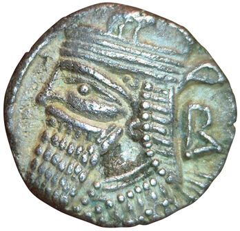 Vologese IV. Tetradrachme. Seleucie du Tigre....