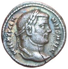 Maximian Hercules. 285-310. Argenteus. Trier....