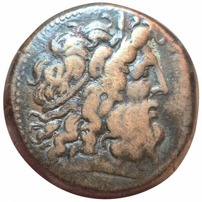 Ptolemy IV Philopator. 222-205 B.C. Drachma...