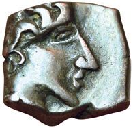 Uncertain/ Nitiobroges/Petrocores. Drachma...