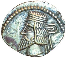 Vologese III. 105-147. Drachma. Ecbatane....