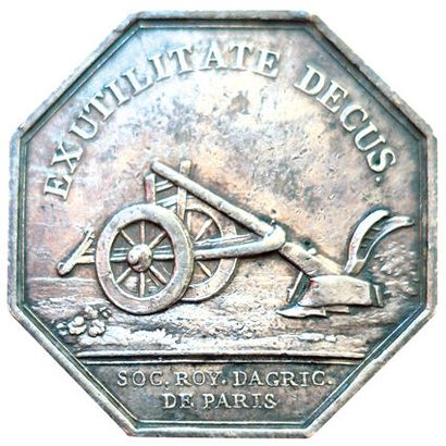 Guyane. Louis XVI. Jeton de la Compagnie...
