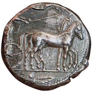 Syracuse. 2nd democracy. 466-406 B.C. Tetradrachma....