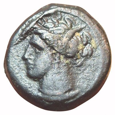 Set of 2 coins: 
Unit (AE). Circa 400-350...