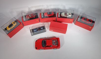 Reunion de 6 voitures miniatures BBR Models...