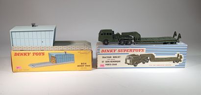DINKY TOYS with box, Berliet tractor and...