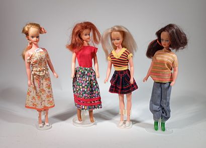 Reunion of 4 Leda Señorita Lili mannequin...