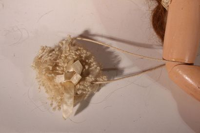 RABERY DELPHIEU doll. Bisque head with open...