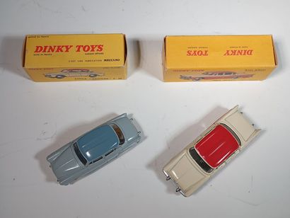 DINKY TOYS. Reunion of 2 vehicles with boxes....