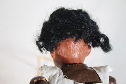 Armand Marseille DEP doll, metisse. Bisque...