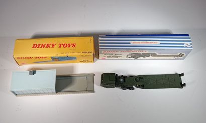 DINKY TOYS with box, Berliet tractor and...