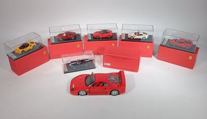 Reunion de 6 voitures miniatures BBR Models...