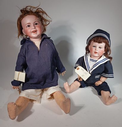 A pair of SFBJ Character Babies. One is a...