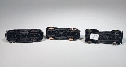 Reunion de 3 vehicules Dinky Toys; Citroen...