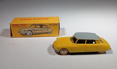DINKY TOYS.Citroën Ds 19 version jaune citron...