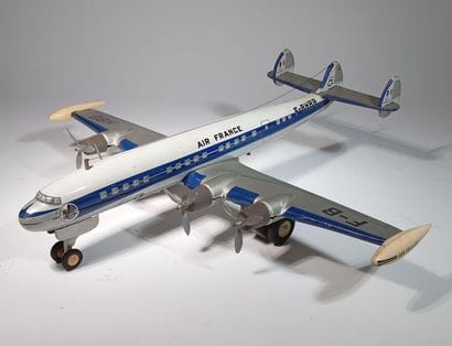 JOUSTRA Superconstellation en tôle lythographiée...