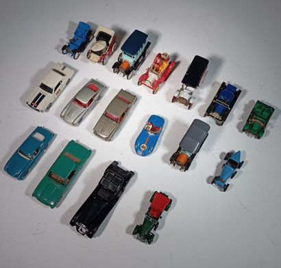 Reunion of 17 1/43 vehicles including Matchbox...