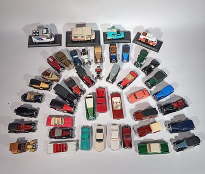 Lot de voitures miniature,camping cars,Voitures...