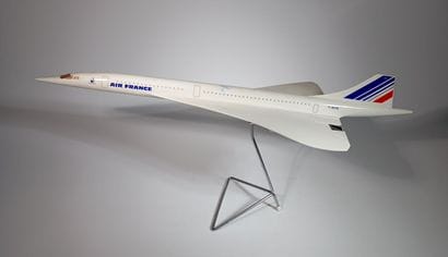 CONCORDE Maquette d'agence en resine aux...