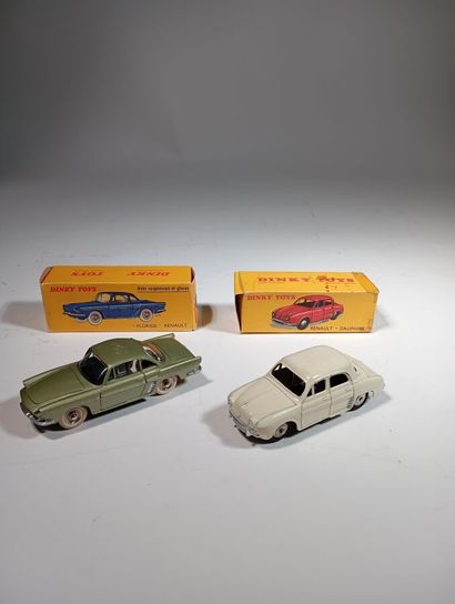DINKY TOYS. Reunion of 2 vehicles with boxes....