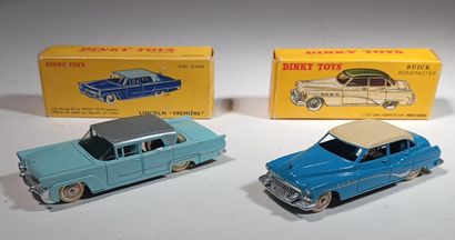 DINKY TOYS. Reunion of 2 vehicles with boxes....