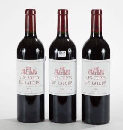 Pauillac LES FORTS DE LATOUR
3 BO, 2016,...