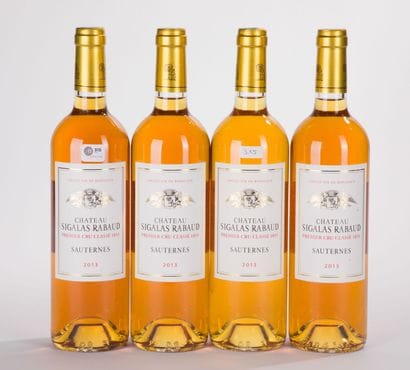 Sauternes CHÂTEAU SIGALAS RABAUD
4 BO, 2013,...