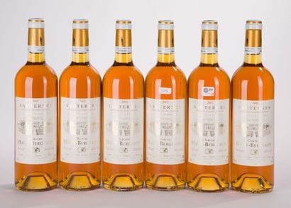 Sauternes CHÂTEAU HAUT BERGERON
6 BO, 2002,...
