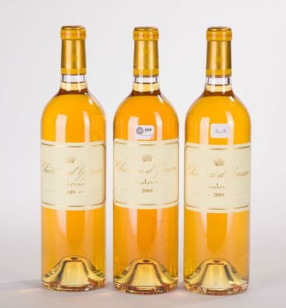 Sauternes CHÂTEAU D'YQUEM
3 BO, 2009, Bl...
