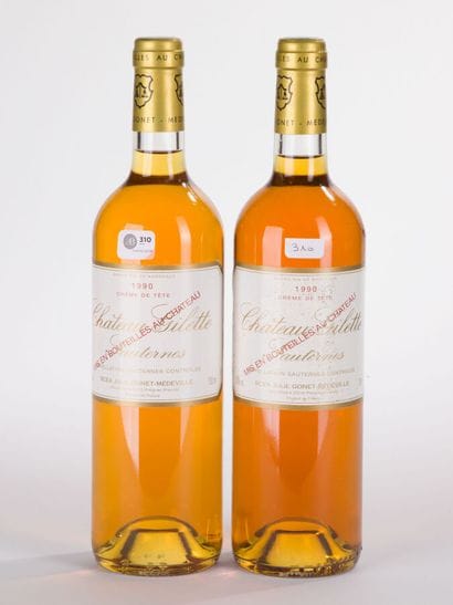 Sauternes CHÂTEAU GILETTE
2 BO, 1990, Bl...