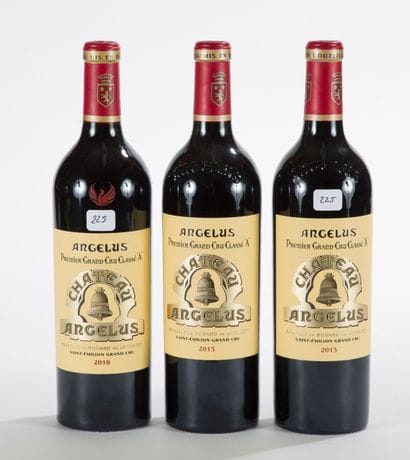 Saint-Émilion CHÂTEAU ANGELUS
2 BO, 2015,...