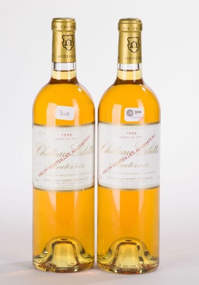 Sauternes CHÂTEAU GILETTE
2 BO, 1999, Bl...