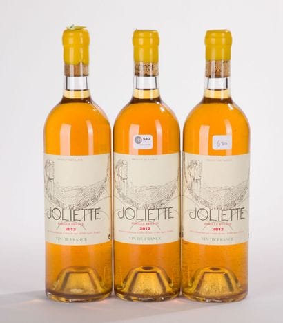 Vin de France JOLIETTE FAMILLE RENAUD
3 bottles,...